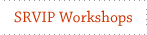 Upcoming Workshops